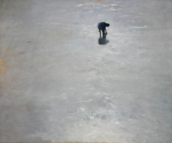 Suchen (Tavira), Öl auf Leinwand, 2005, 100 x120 cm, Verkauft
