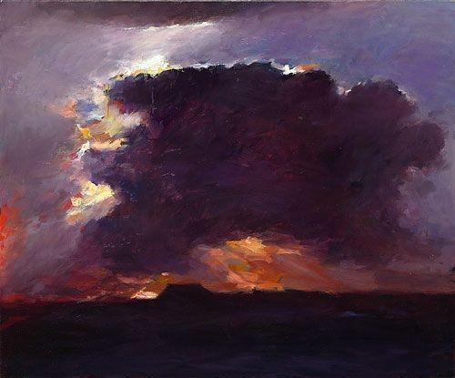 Roter Eimer III, Öl auf Leinwand, 2011, 100 x 120 cm, € 5.750,-