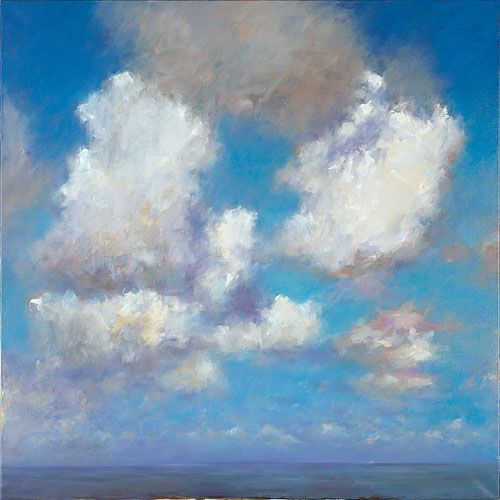 Sommerlandschaft, Ôl auf Leinwand, 2011, 50 x 120 cm, € 12.500,-