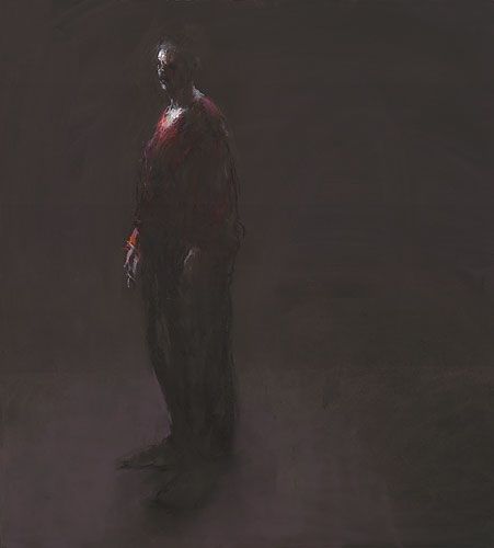 Die Aussensteheder, pastell, 2012, 109 x 95 cm, € 4.100,-
