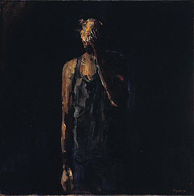 J-P, Oil / canvas, 1995, 70 x 70 cm, Sold