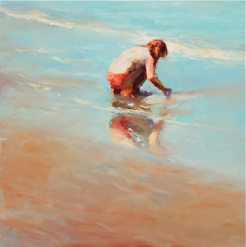 Meisje aan zee IV