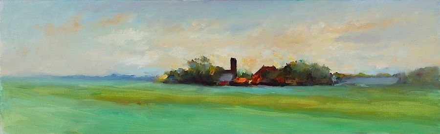 Dearsum, oil / canvas, 2010, 25 x 80 cm, Sold