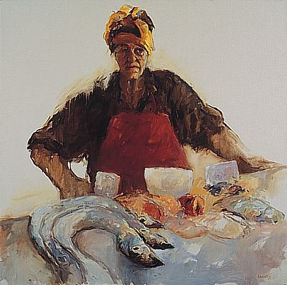 Portugese visvrouw