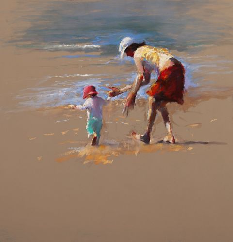 Modèle, Pastel, 2011, 97 x 66 cm, Vendu