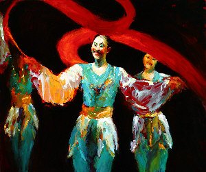 Chinese danseressen