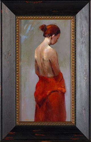 Model in rood
