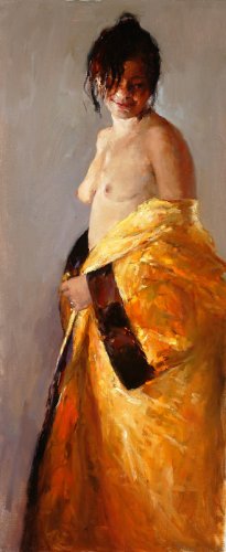 Gele kimono