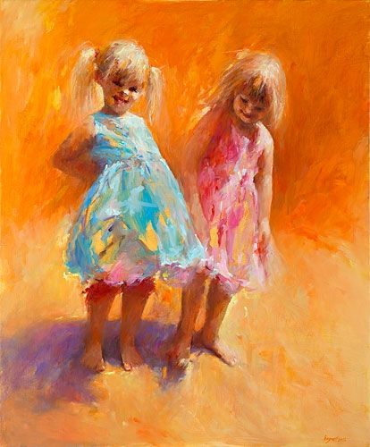 Sungirls, giclee on canvas, 2014, € 590,-