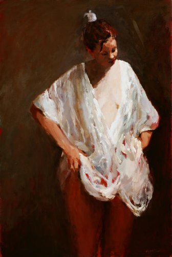Witte kimono