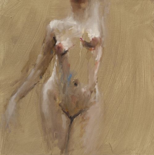 Torso, oil / canvas, 2013, 50 x 45 cm, € 3.250,-