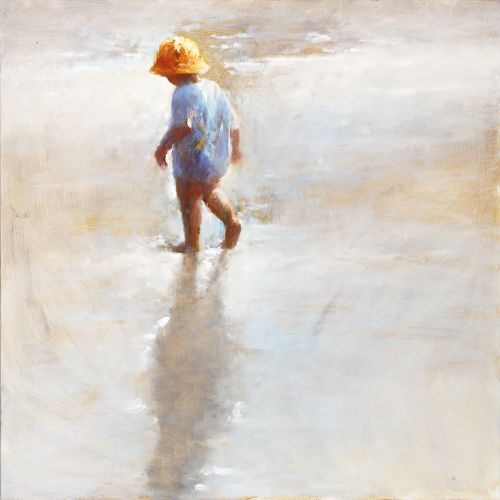 Searching V, Oil / canvas, 2006, 100 x 100 cm, Sold