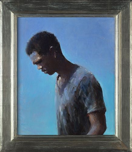 Capeverdian, oil / canvas, 2022, 60 x 50 cm, € 4.350,-