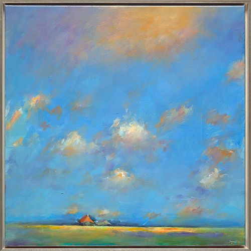 Fryslân, oil/canvas, 2025, 80 x 80 cm, Sold