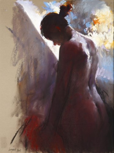 Model in tegenlicht